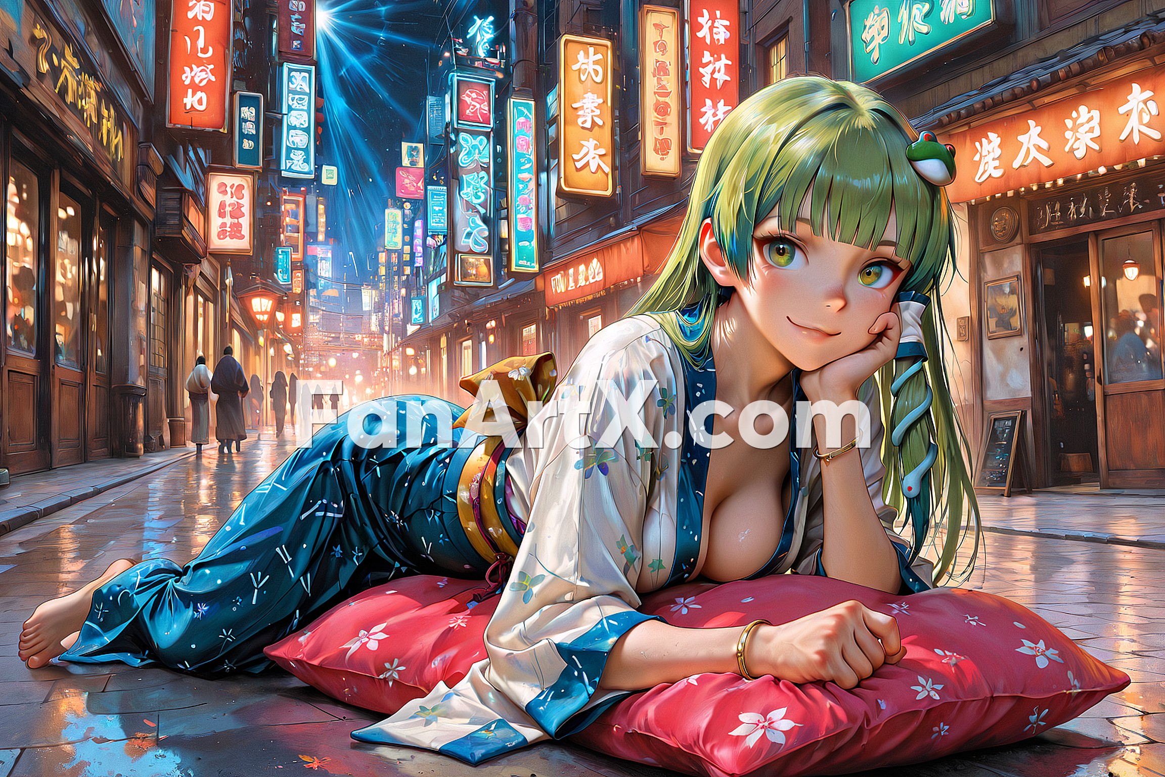 Kochiya Sanae Touhou project Fanart 6578023